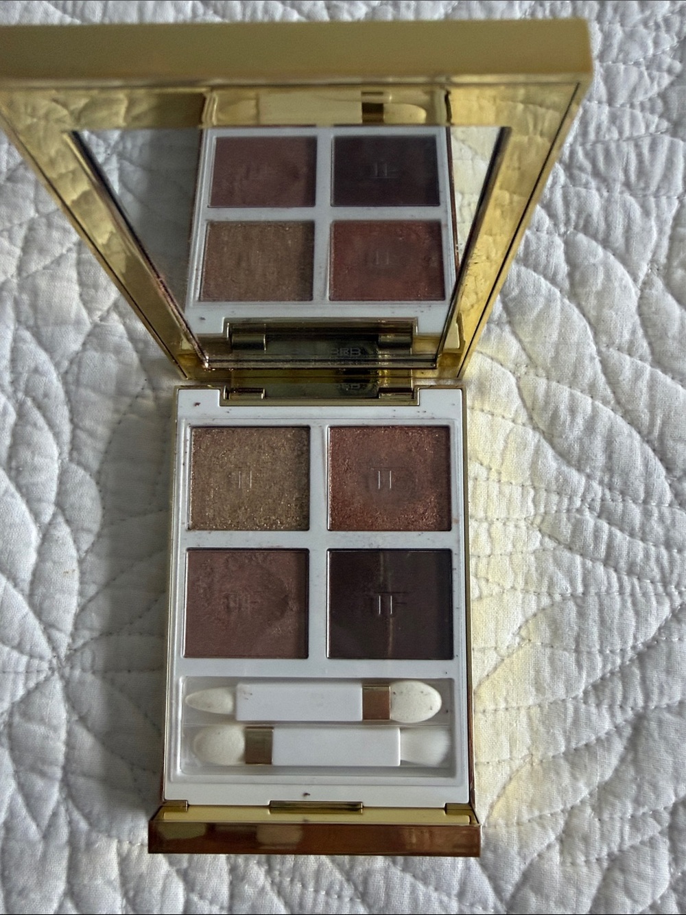 Tom Ford Warm Brown & Gold Eyeshadow Quad